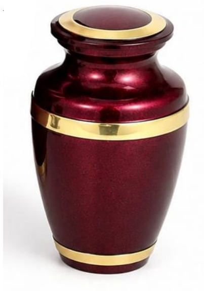 Burgundy Grace – Rode Mini Urn