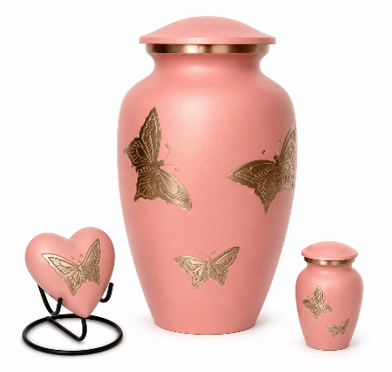 Butterfly Blossom – Roze Urnenset