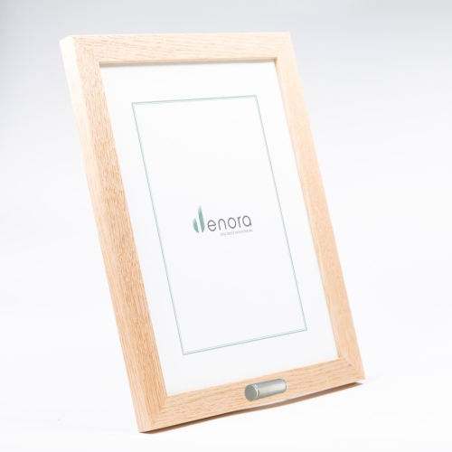 Eiken kader naturel 2cm met klein asbuisje