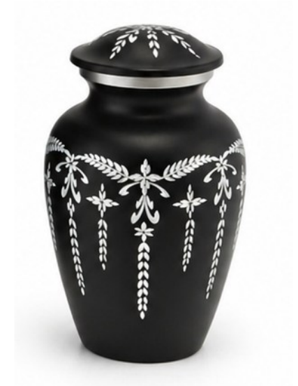 Eternal Lace – Zwarte Mini Urn