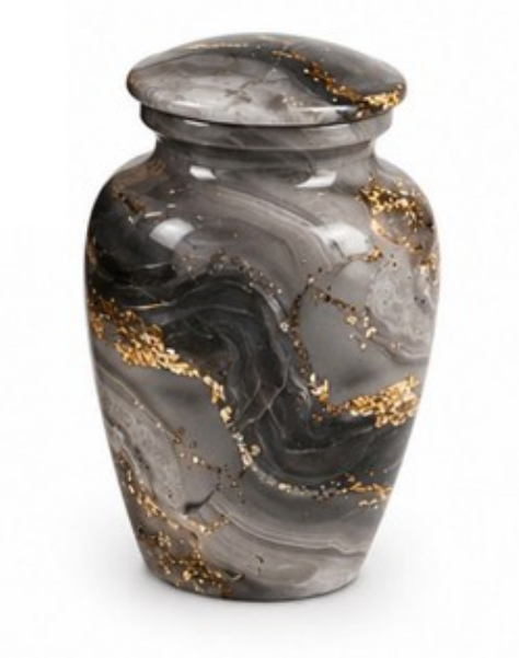 Golden Serenity – Luxe Mini Urn