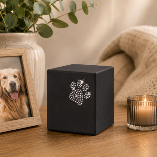 Graphite Crystal Paw Cube