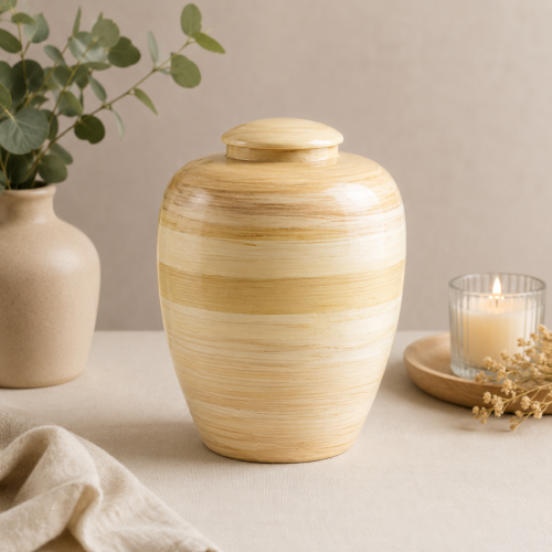 Ivory Harmony Urn small