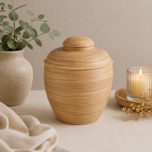 Oak Serenity Urn large